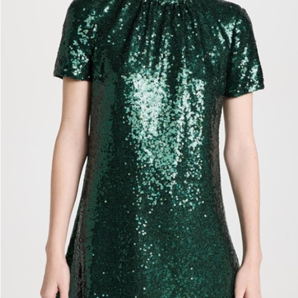 STAUD ILANA SEQUIN DRESS